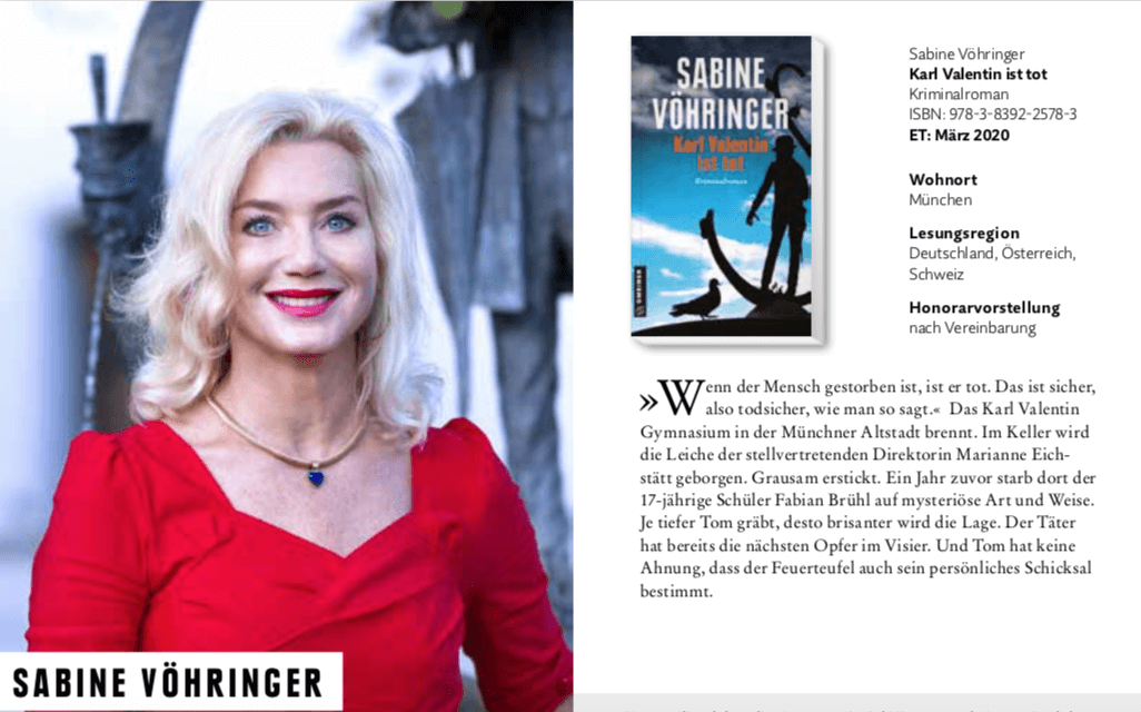 Sabine Voehringer Lesung