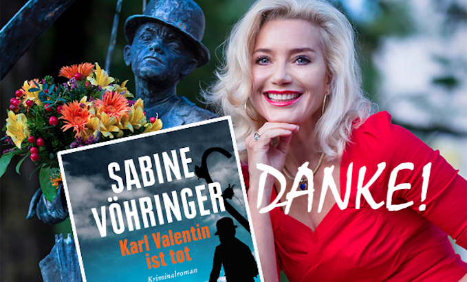 Sabine Vöhringer Karl Valentin | München Krimi, Bayrischer Krimi